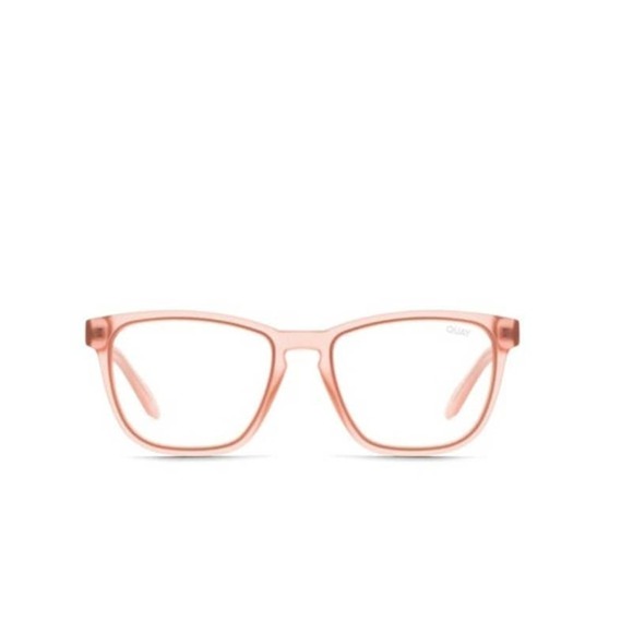 Quay Mini Hardwire Screen Blue Light Glasses Pink - Picture 2 of 8